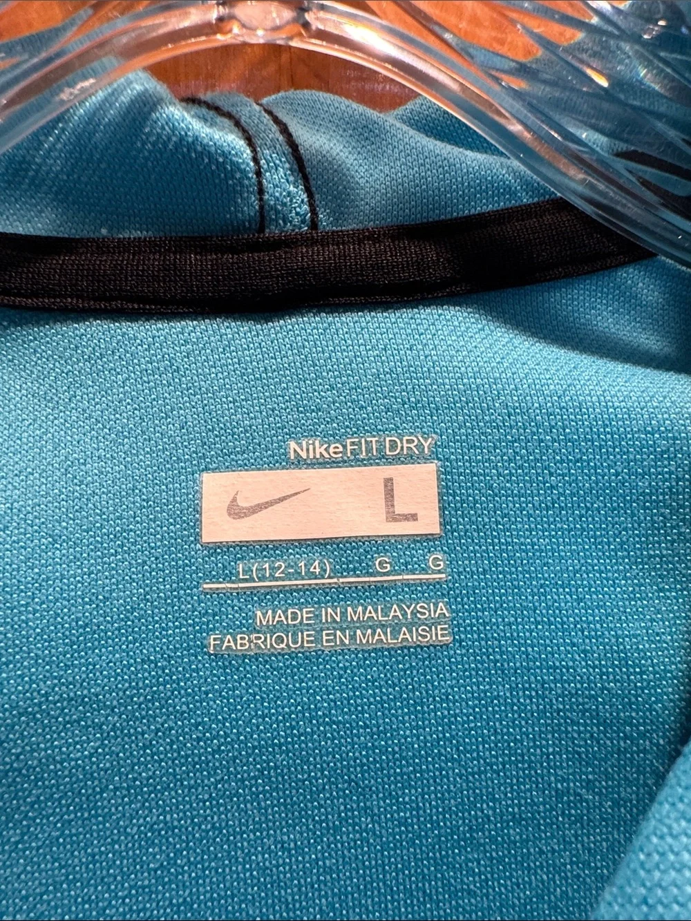 Nike Youth Large Dri-Fit Full Zip-Up Hoodie Jacket Large Youth 12-14